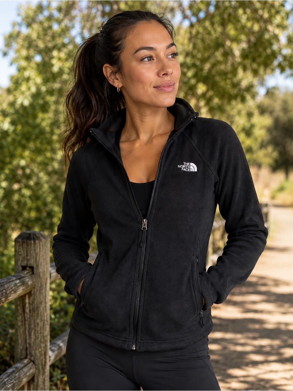 The North Face Black Women's Full-Zip Jacket